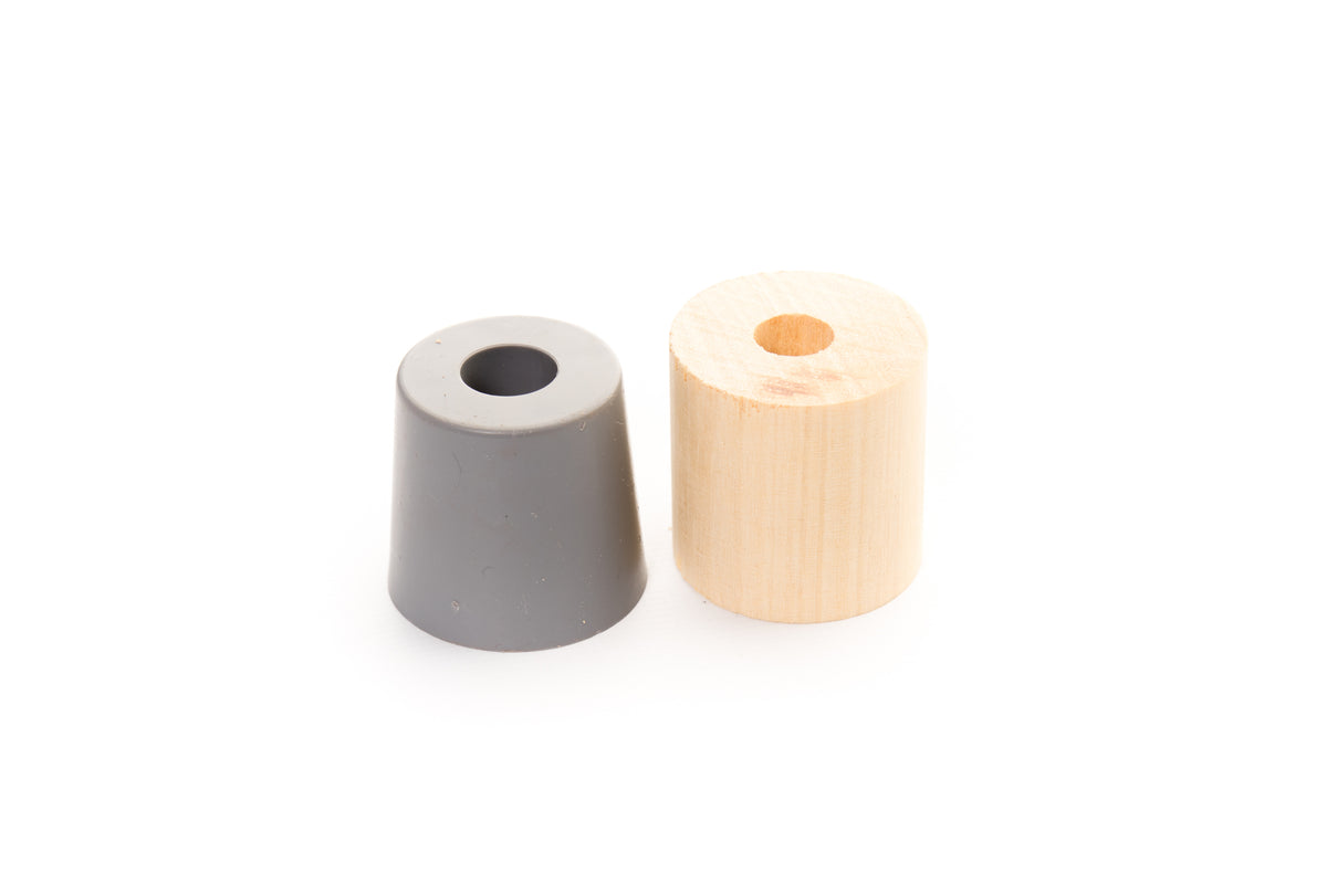Plastic & Wooden Bobbins for Fixing Cast Iron Downpipe Ridley Gutter Brackets